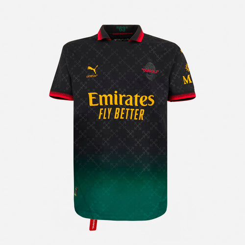 AC Milan x Off-White Diavoli 2024/25 Fourth Jersey