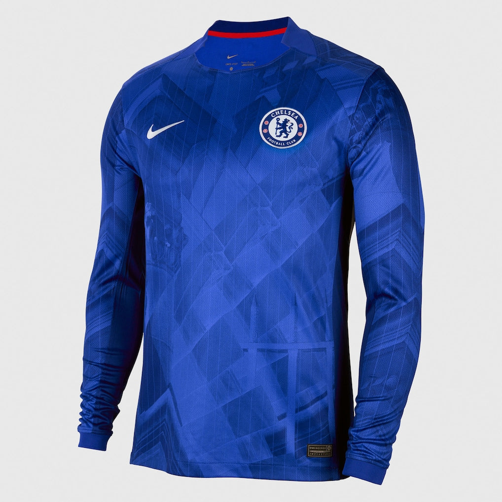 Chelsea F.C. 2025/26 Long Sleeve Home Jersey